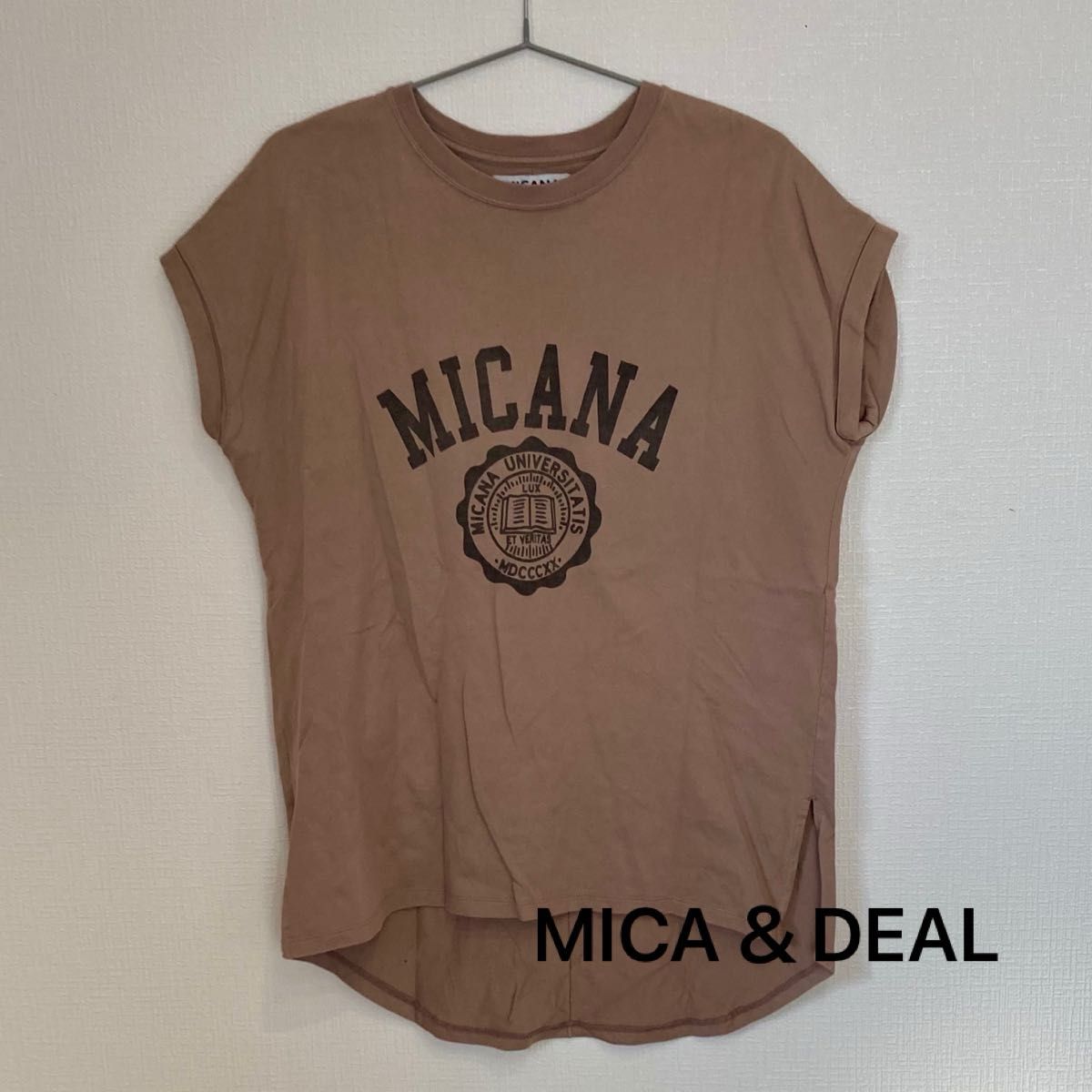 AMERICANA×MICA&DEAL カレッジロゴTシャツ|Yahoo!フリマ(旧 AMERICANA×MICA&DEAL カレッジロゴTシャツ|Yahoo!フリマ(旧