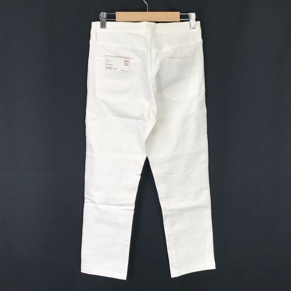 タグ付き新古品 ユニクロ/UNIQLO ホワイトデニムパンツ/ジーンズ タグ付き新古品 ユニクロ/UNIQLO ホワイトデニムパンツ/ジーンズ
