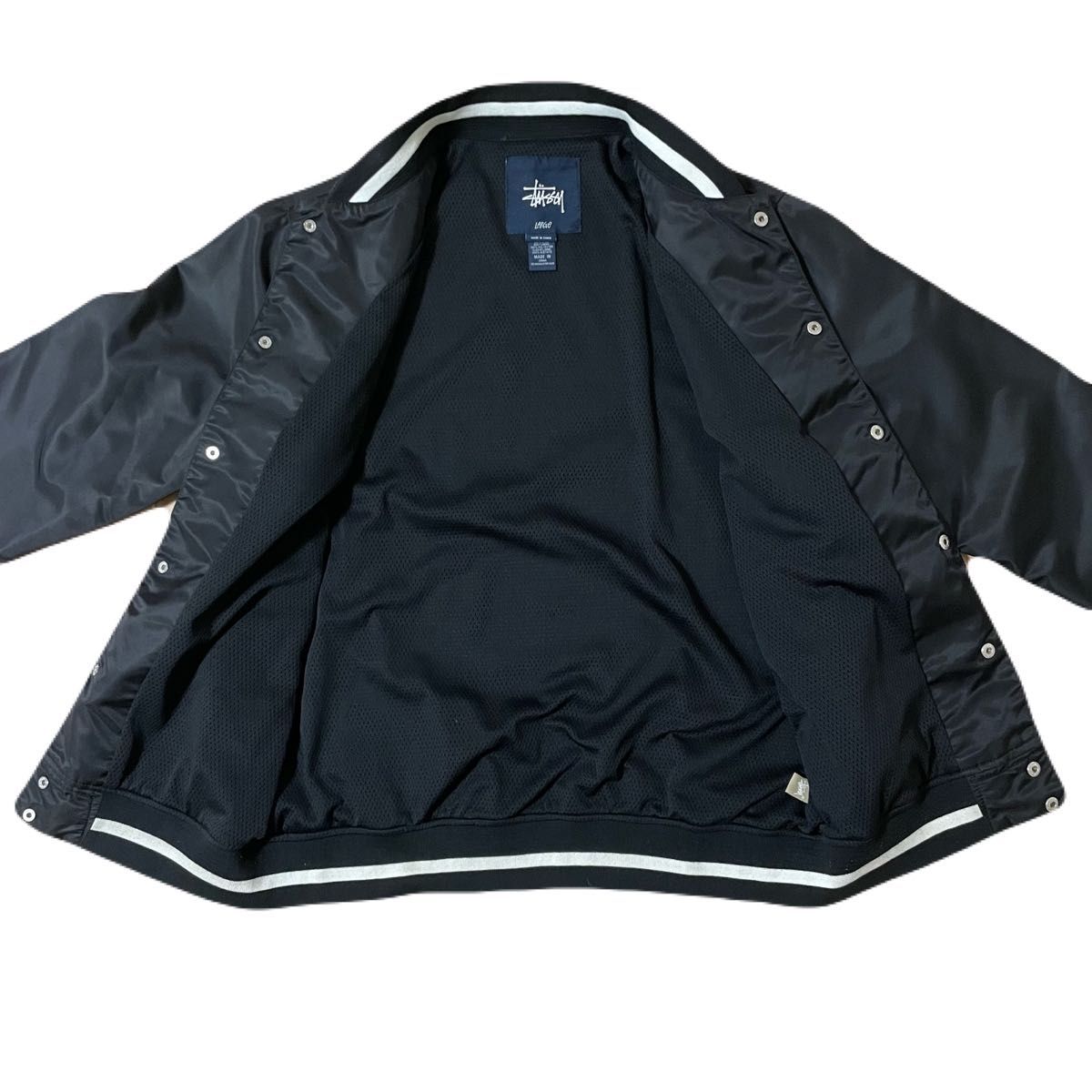 STUSSY INTERNATIONAL スタジャン ブルゾン ナイロンジャケット STUSSY INTERNATIONAL スタジャン ブルゾン ナイロンジャケット