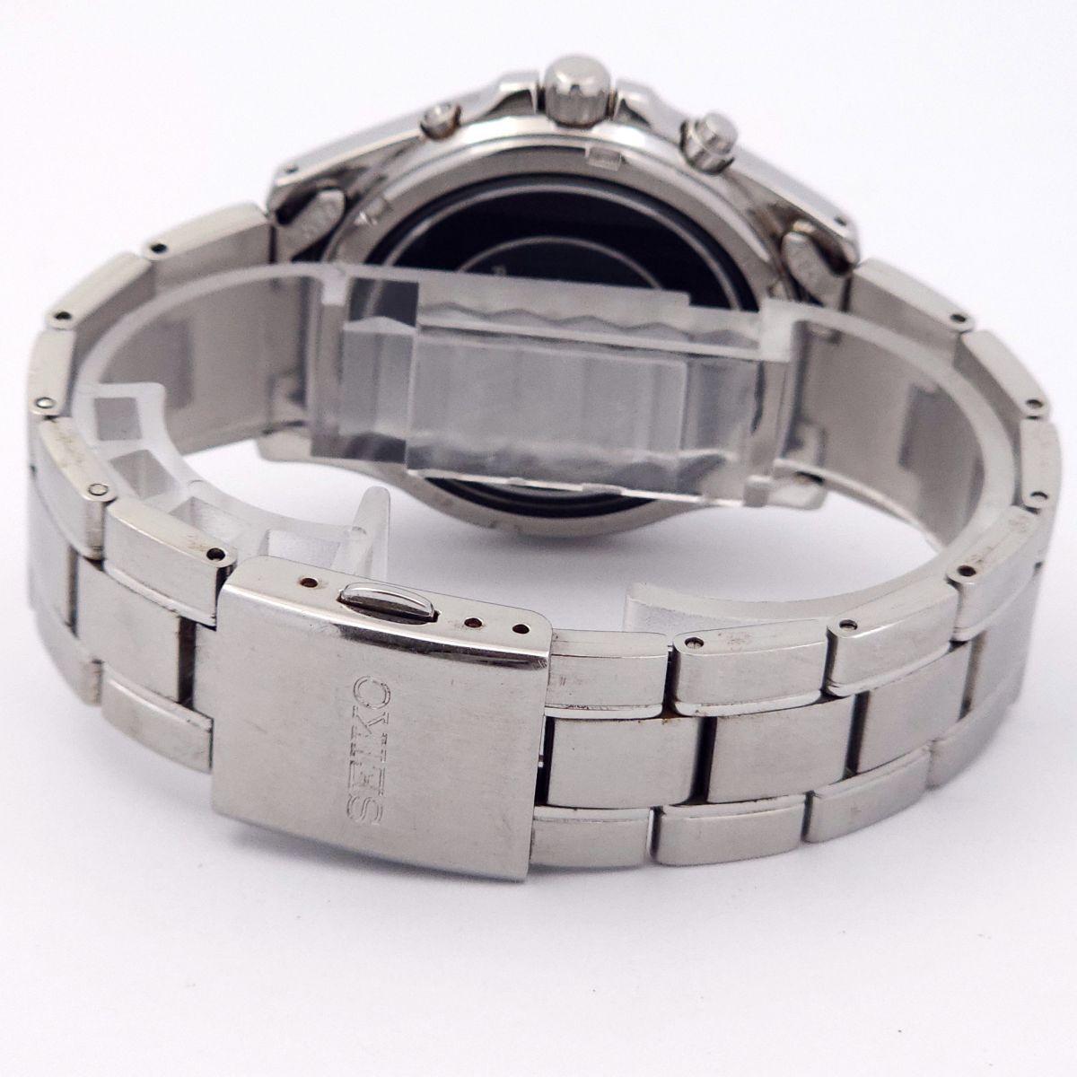 1円 SEIKO セイコー 7B22-0AY0 ソーラー電波 動作品 KN0570T(GG 1円 SEIKO セイコー 7B22-0AY0 ソーラー電波 動作品 KN0570T(GG