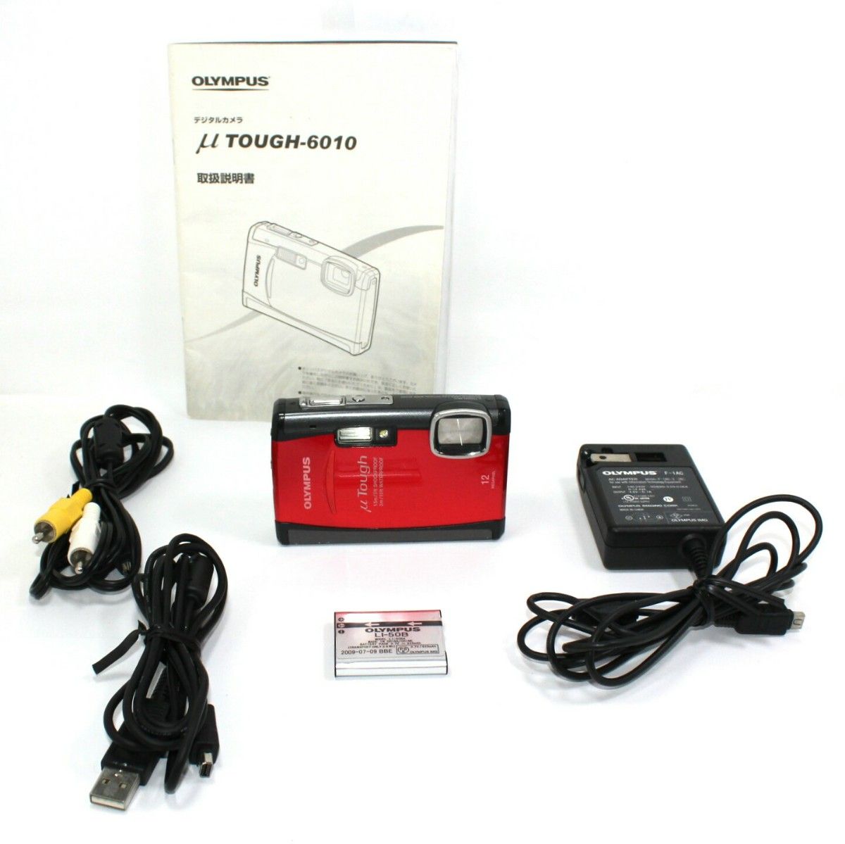 OLYMPUS μ TOUGH-6010 レッド 防水コンパクトデジタルカメラ 完 OLYMPUS μ TOUGH-6010 レッド 防水コンパクトデジタルカメラ 完