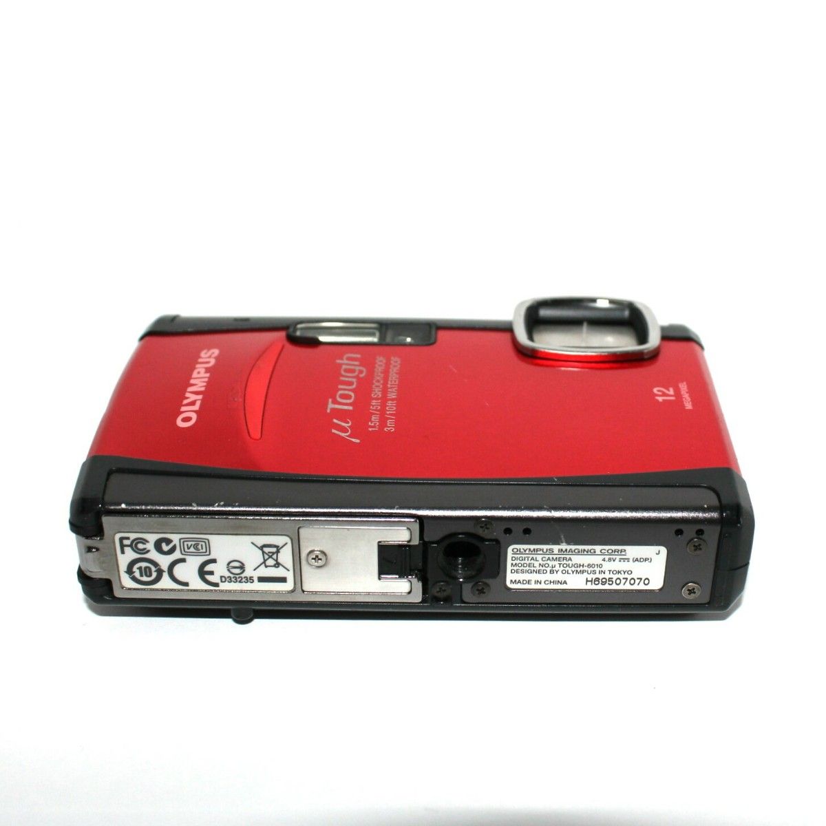 OLYMPUS μ TOUGH-6010 レッド 防水コンパクトデジタルカメラ 完 OLYMPUS μ TOUGH-6010 レッド 防水コンパクトデジタルカメラ 完