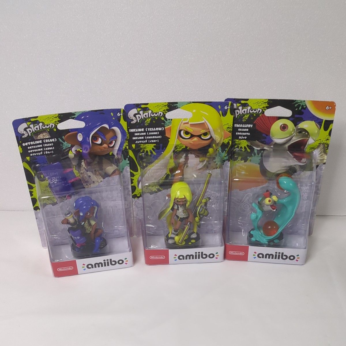 新品未開封品】スプラトゥーン amiibo 3体セット ニンテンドー 新品未開封品】スプラトゥーン amiibo 3体セット ニンテンドー