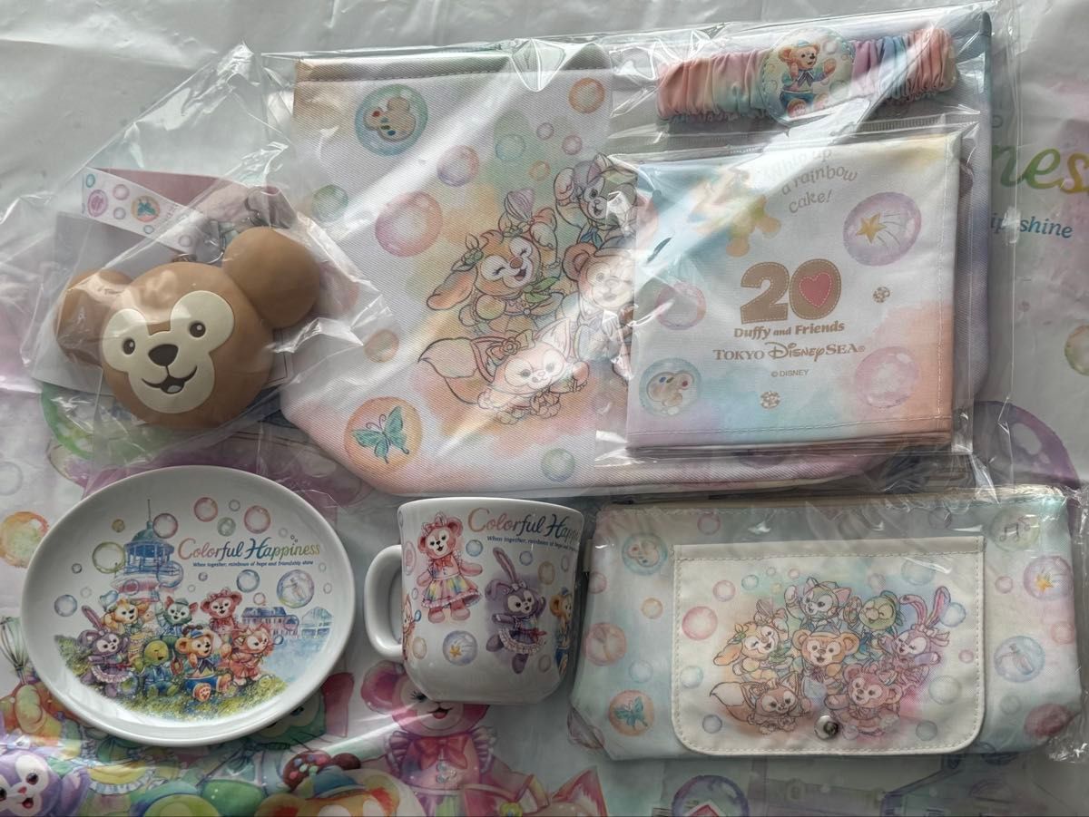 TDS カラフルハピネス スーベニア 7点セット 1セットのみ TDS カラフルハピネス スーベニア 7点セット 1セットのみ