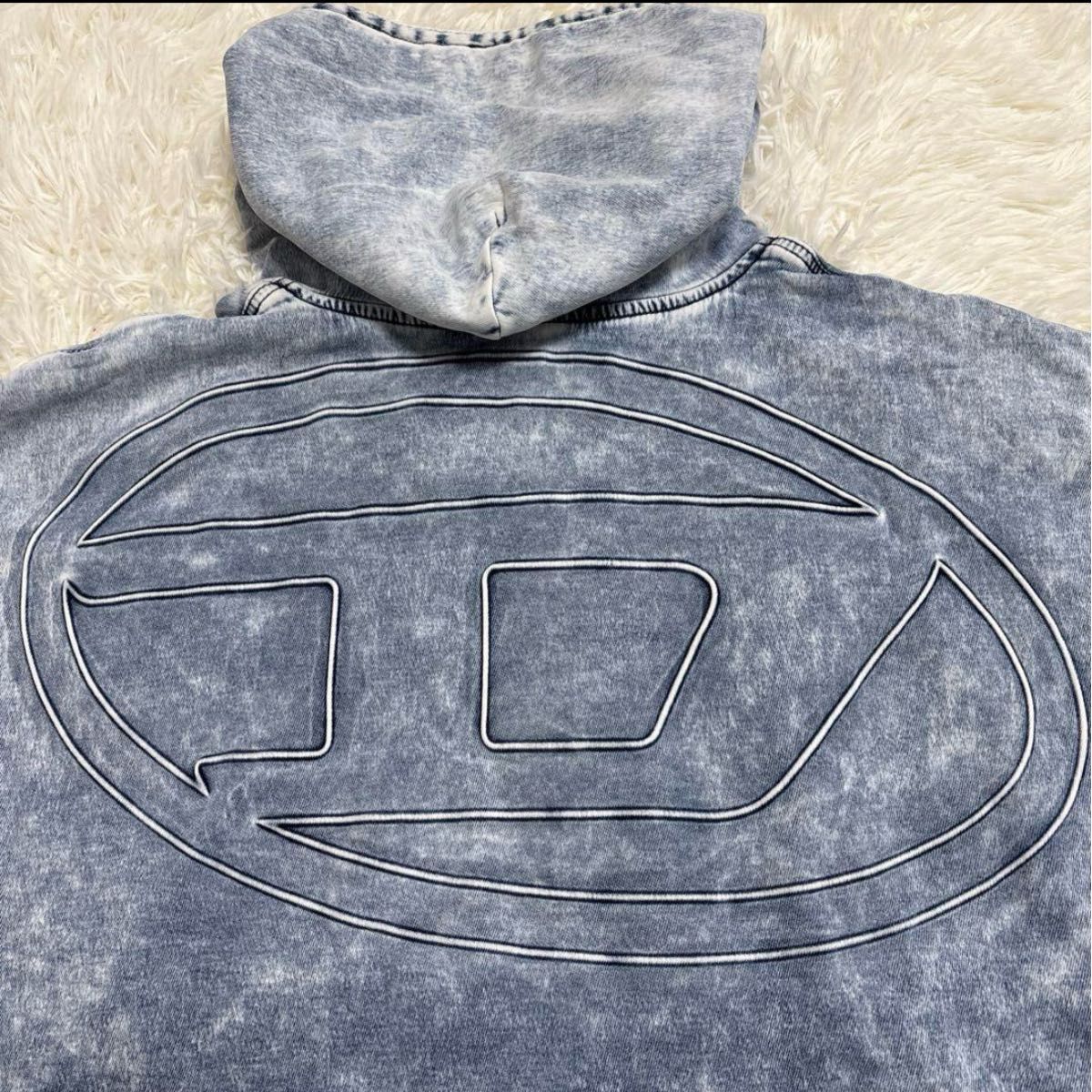 定価10万 D-Um-RibS2 track DIESEL パーカー ウォッシュ XL 24aw 定価10万 D-Um-RibS2 track DIESEL パーカー ウォッシュ XL 24aw