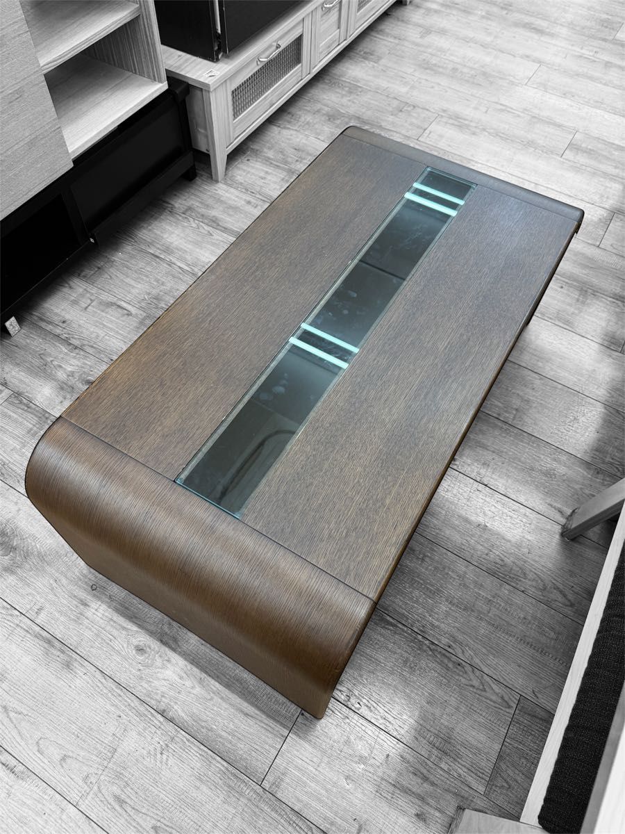 美品 カリモク家具 ローテーブル ガラス センターテーブル 美品 カリモク家具 ローテーブル ガラス センターテーブル