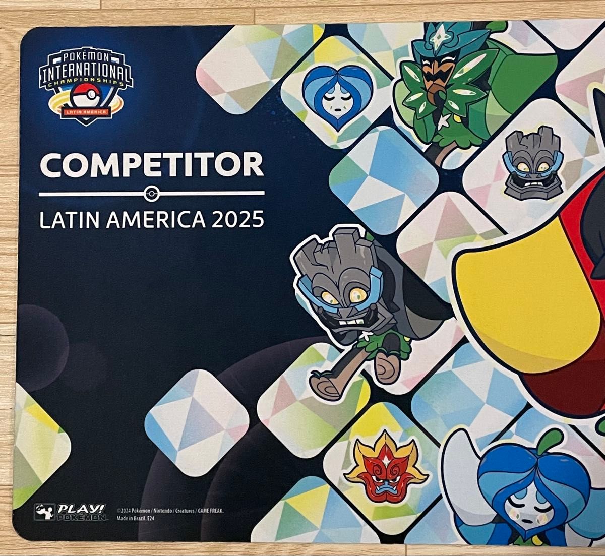 希少 海外大会限定 LAIC オーガポン プレイマット 公式品 希少 海外大会限定 LAIC オーガポン プレイマット 公式品