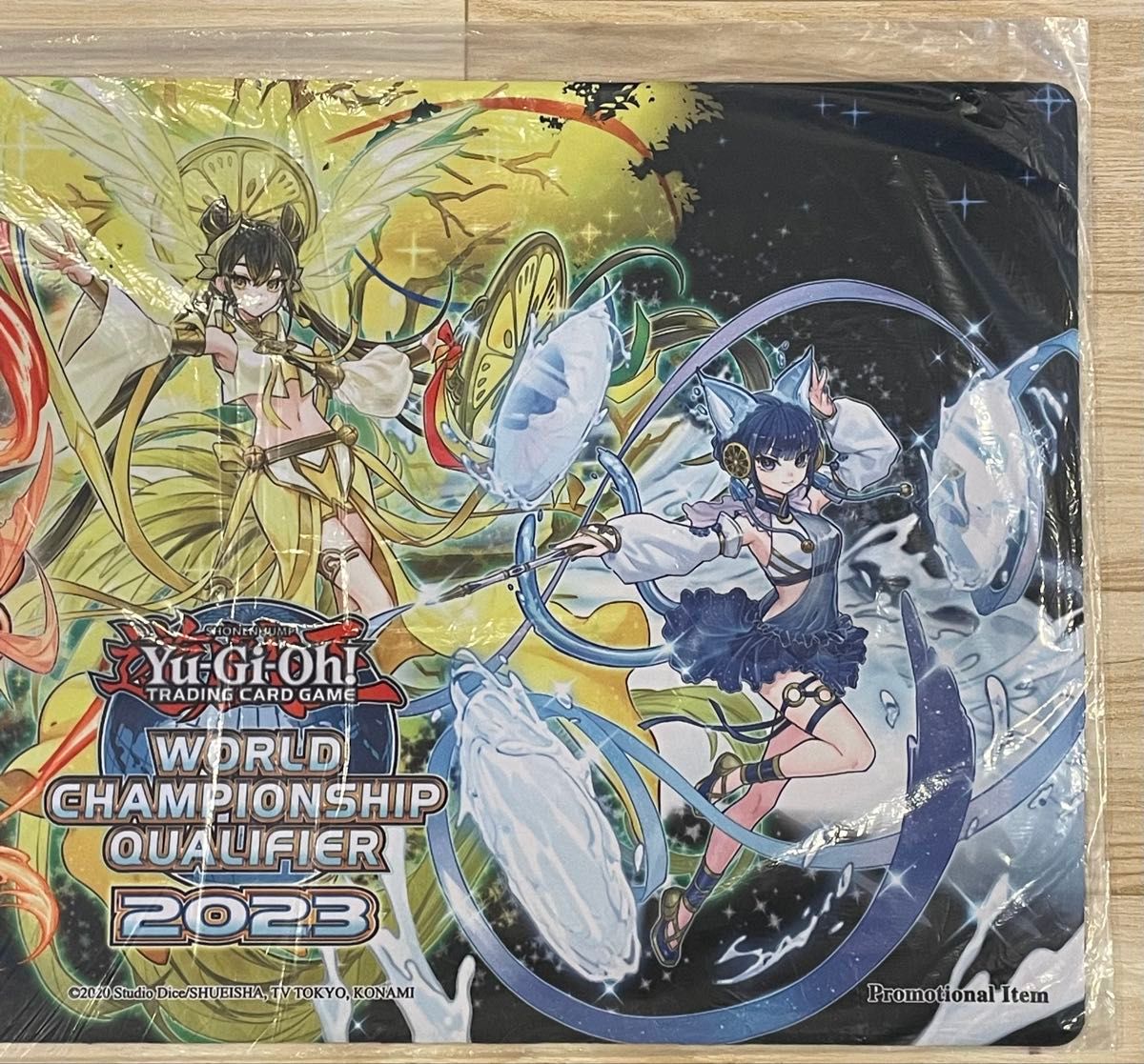海外限定 新品未開封 御巫 みかんこ プレイマット 公式 遊戯王 海外限定 新品未開封 御巫 みかんこ プレイマット 公式 遊戯王