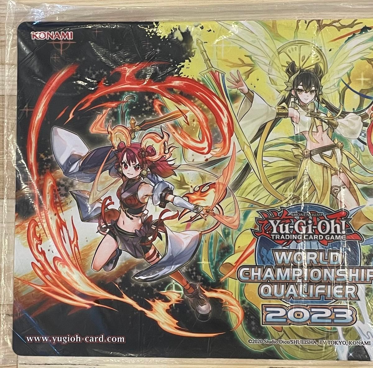 海外限定 新品未開封 御巫 みかんこ プレイマット 公式 遊戯王 海外限定 新品未開封 御巫 みかんこ プレイマット 公式 遊戯王