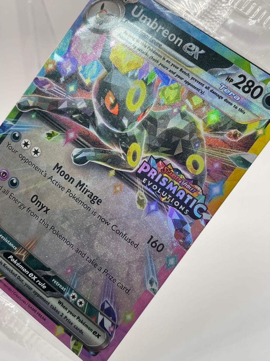 新品未開封 英語版 ブラッキーex プロモ 公式品 ポケモンカード 新品未開封 英語版 ブラッキーex プロモ 公式品 ポケモンカード