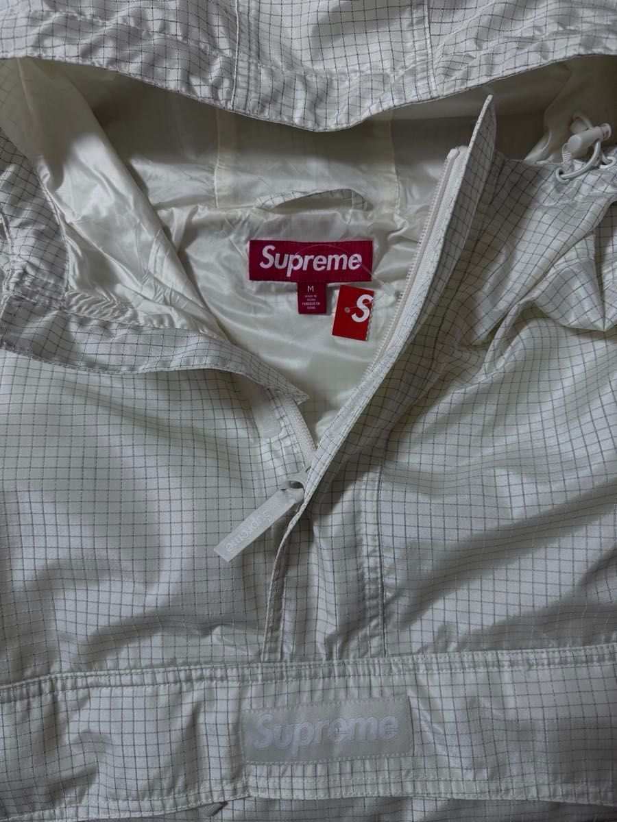 Supreme Reflective Ripstop Anorak White Size M|Yahoo!フリマ Supreme Reflective Ripstop Anorak White Size M|Yahoo!フリマ
