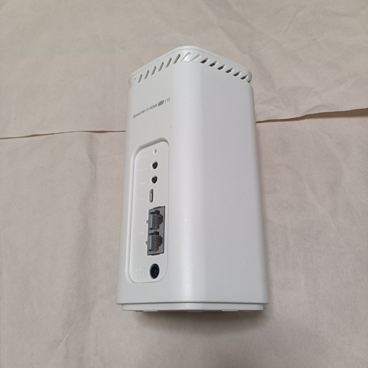 NEC Speed Wi-Fi HOME 5G L12 ホームルーター ホワイト NAR02 NEC Speed Wi-Fi HOME 5G L12 ホームルーター ホワイト NAR02