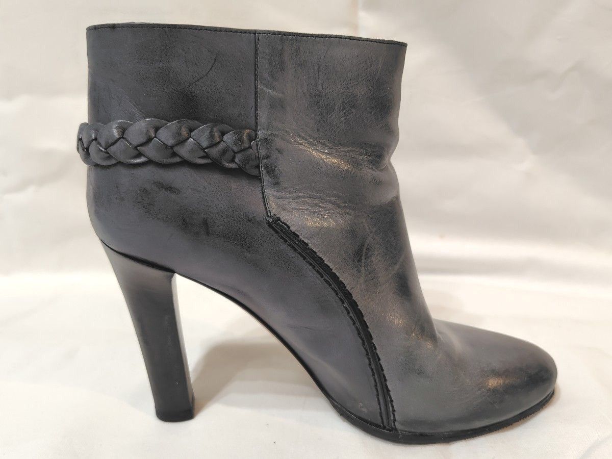 Chloe クロエ ショートブーツ グレー 36 5 23 5cm|Yahoo!フリマ Chloe クロエ ショートブーツ グレー 36 5 23 5cm|Yahoo!フリマ