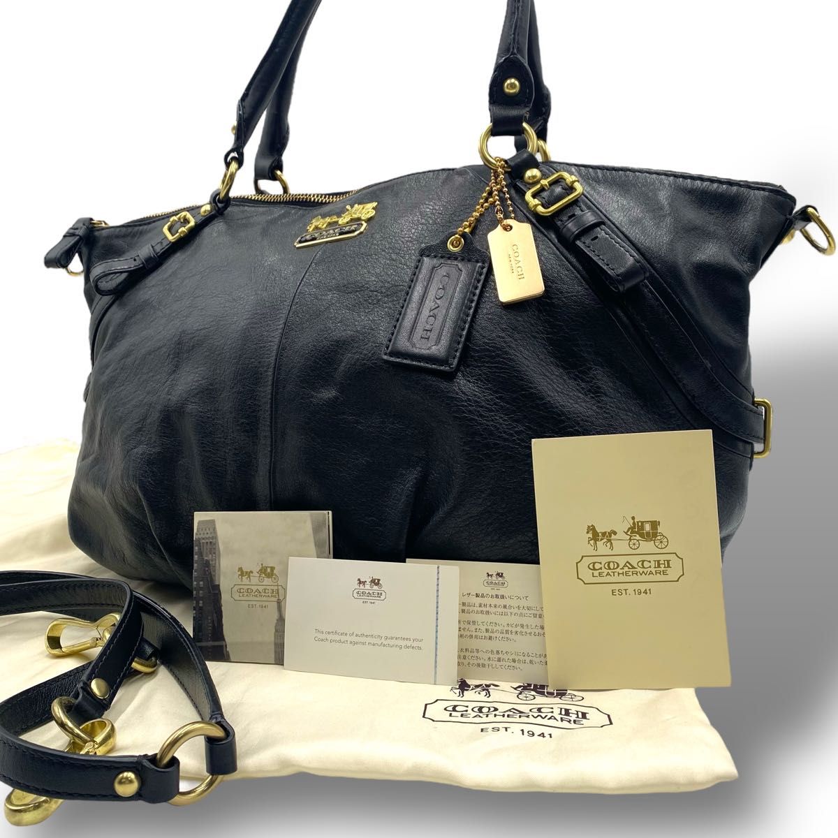 COACH コーチ マディソン 2way ショルダーバッグ ハンド トート COACH コーチ マディソン 2way ショルダーバッグ ハンド トート