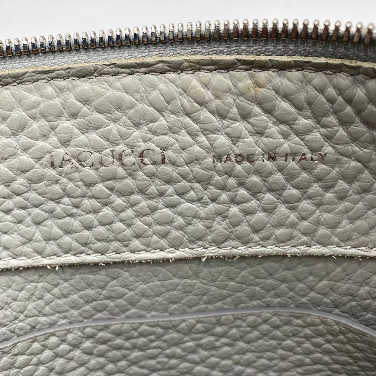 訳あり IACUCCIイアクッチ ギブリ Hロゴ ハンドバッグ シボ革 訳あり IACUCCIイアクッチ ギブリ Hロゴ ハンドバッグ シボ革