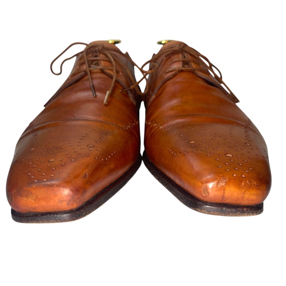 Santoni サントーニ ブラウン ドレスシューズ 27 5 cm|Yahoo Santoni サントーニ ブラウン ドレスシューズ 27 5 cm|Yahoo