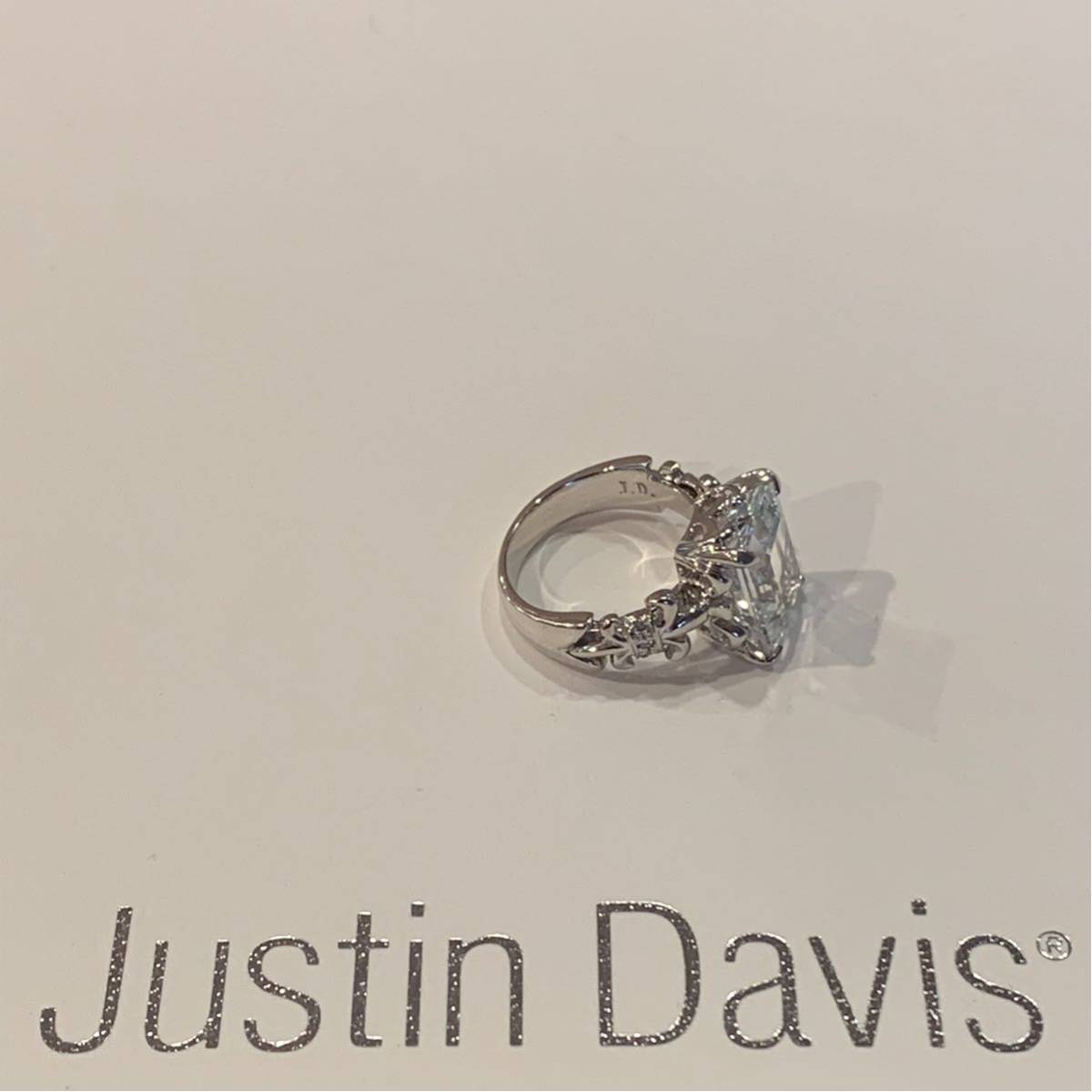 K18◇新品◇JUSTIN DAVIS◇FOEVER TREASURE RING◇9号◇20万円◇GRJ412