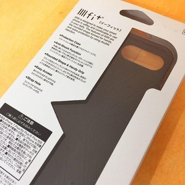  outer box pain have price *i- Fit white iPhone8Plus / iPhone7Plus / iPhone6sPlus / iPhone6Plus combined use smartphone case IFT03WH