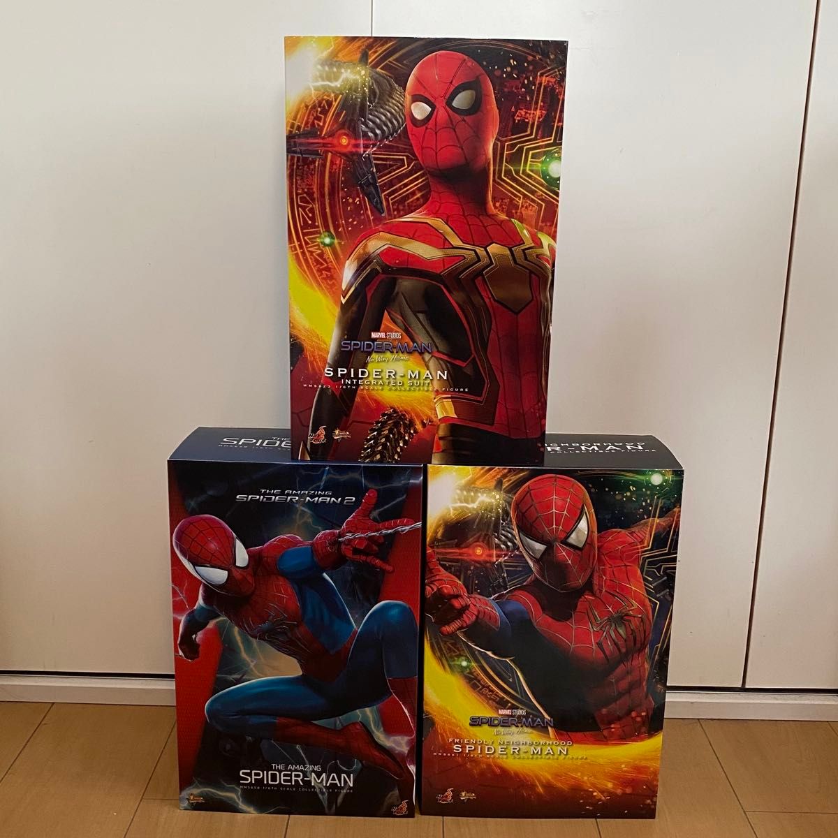 ホットトイズ スパイダーマン 3体セット 検品済み ノーウェイ ホットトイズ スパイダーマン 3体セット 検品済み ノーウェイ