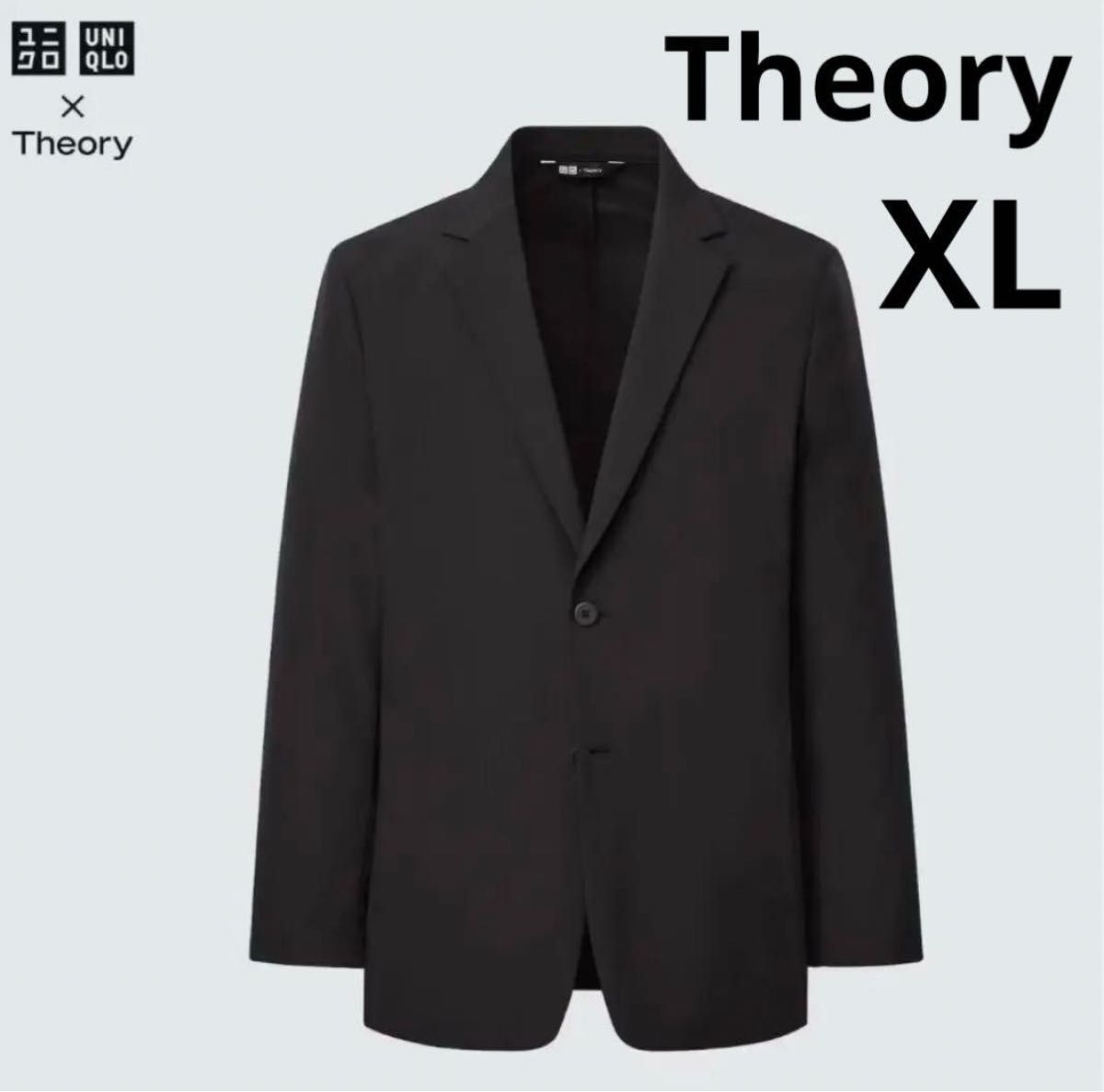 美品 UNIQLO ユニクロ theory セオリー 感動ジャケット 黒 XL 美品 UNIQLO ユニクロ theory セオリー 感動ジャケット 黒 XL