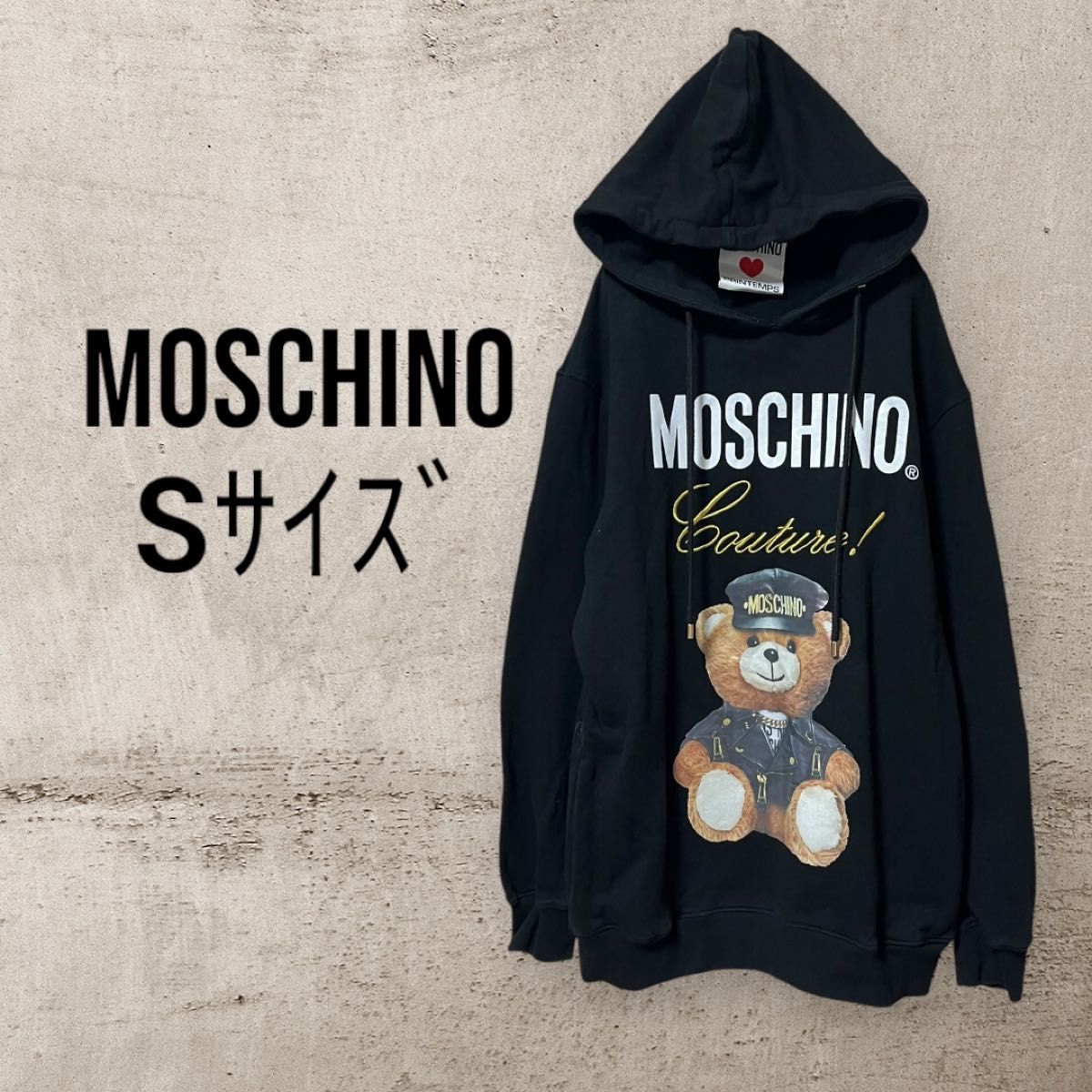 MOSCHINO モスキーノ パーカー クマ プルオーバー S|Yahoo MOSCHINO モスキーノ パーカー クマ プルオーバー S|Yahoo