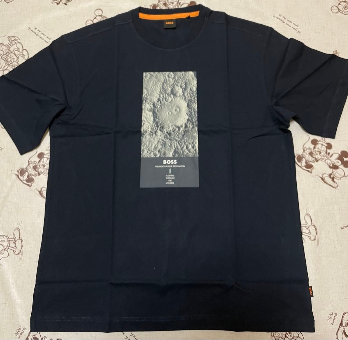 HUGO BOSS 未使用メンズ tシャツ Mネイビー (国内定価¥14 300 HUGO BOSS 未使用メンズ tシャツ Mネイビー (国内定価¥14 300