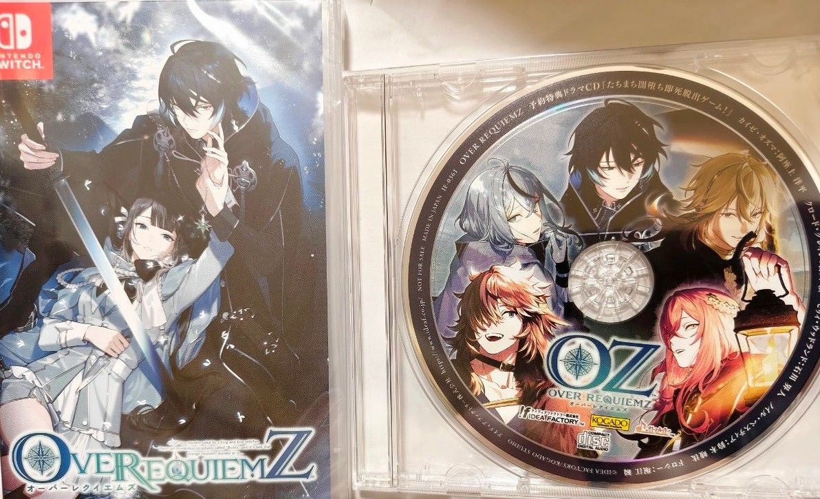 当日発送致します】OVER REQUIEMZ switch 通常版 予約特典CD 当日発送致します】OVER REQUIEMZ switch 通常版 予約特典CD