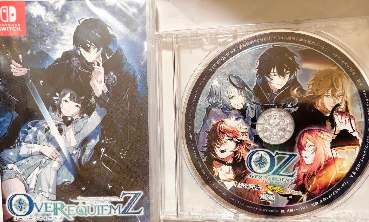 当日発送致します】OVER REQUIEMZ switch 通常版 予約特典CD 当日発送致します】OVER REQUIEMZ switch 通常版 予約特典CD