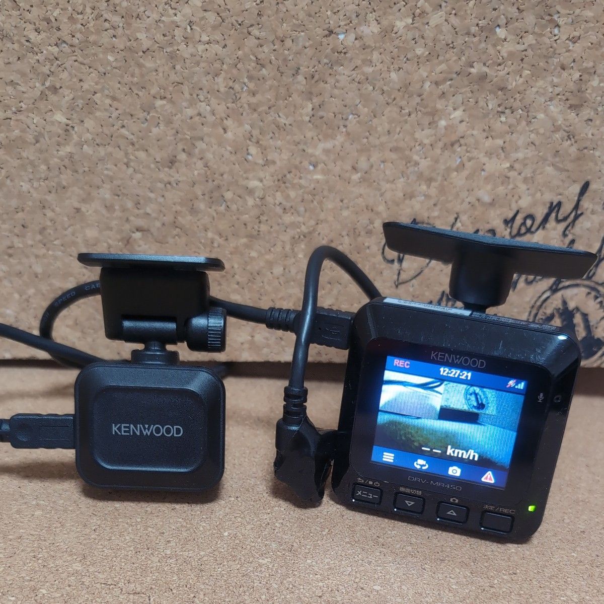 KENWOOD DRV-MR450 SDカード付属 前後2カメラ ドライブ KENWOOD DRV-MR450 SDカード付属 前後2カメラ ドライブ