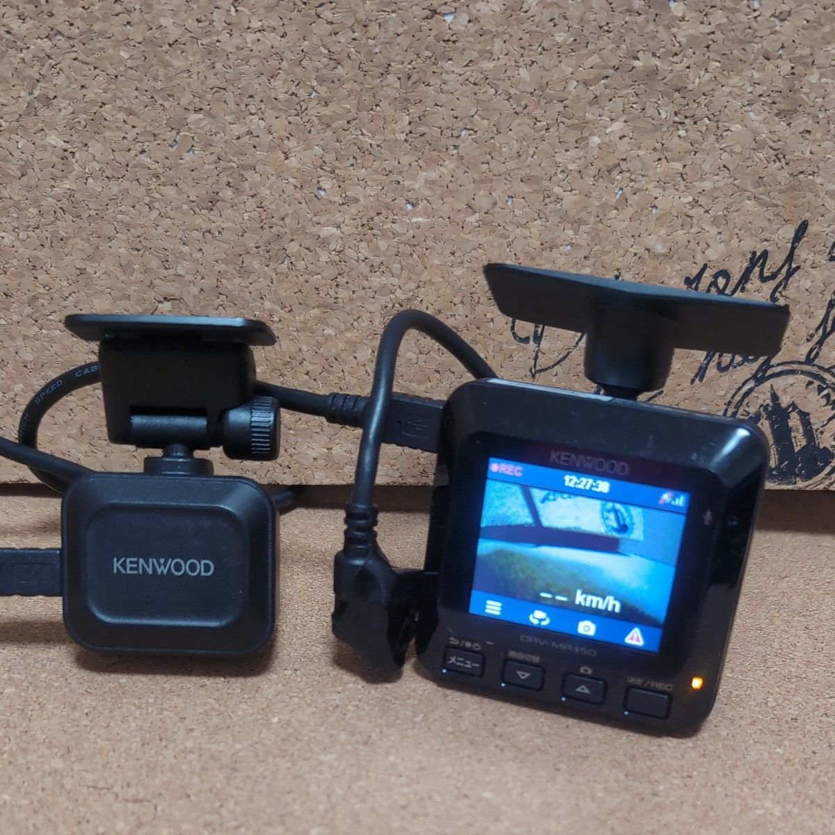 KENWOOD DRV-MR450 SDカード付属 前後2カメラ ドライブ KENWOOD DRV-MR450 SDカード付属 前後2カメラ ドライブ
