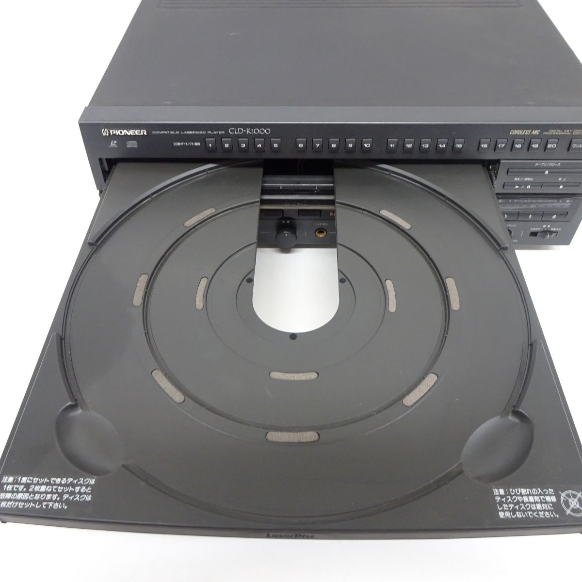 tyom 6962-3 438 通電OK トレー開閉OK Pioneer パイオニア LD tyom 6962-3 438 通電OK トレー開閉OK Pioneer パイオニア LD