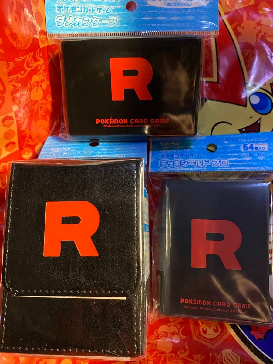 ロケット団の栄光 デッキシールド デッキケース ダメカンケース ロケット団の栄光 デッキシールド デッキケース ダメカンケース