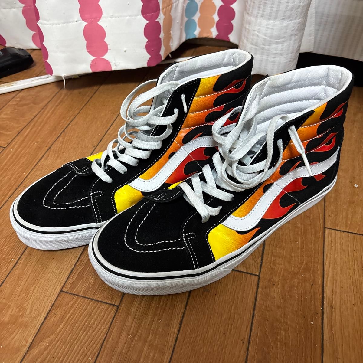 VANS SK8-HI ファイヤーパターン 希少|Yahoo!フリマ(旧PayPay VANS SK8-HI ファイヤーパターン 希少|Yahoo!フリマ(旧PayPay