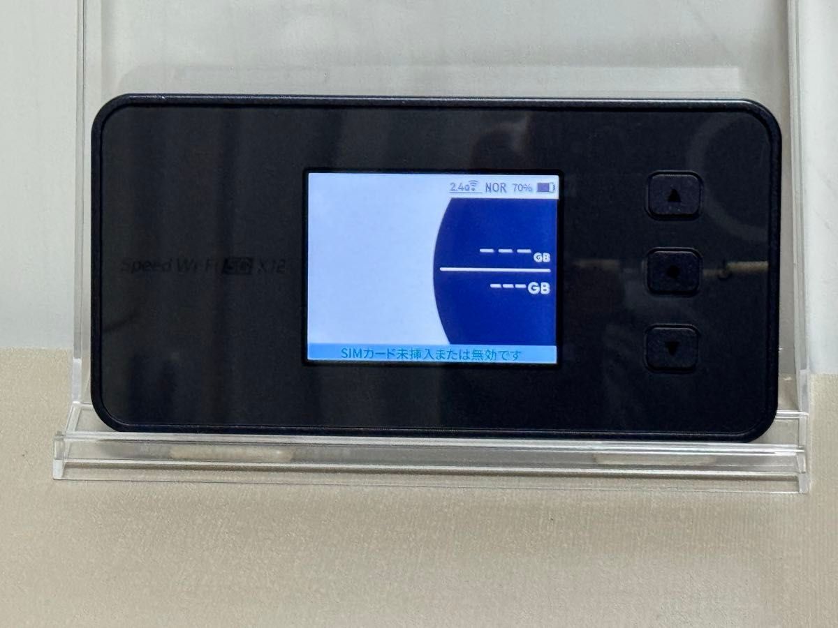 Speed Wi-Fi 5G X12 シャドーブラック NAR03SKU|Yahoo!フリマ Speed Wi-Fi 5G X12 シャドーブラック NAR03SKU|Yahoo!フリマ