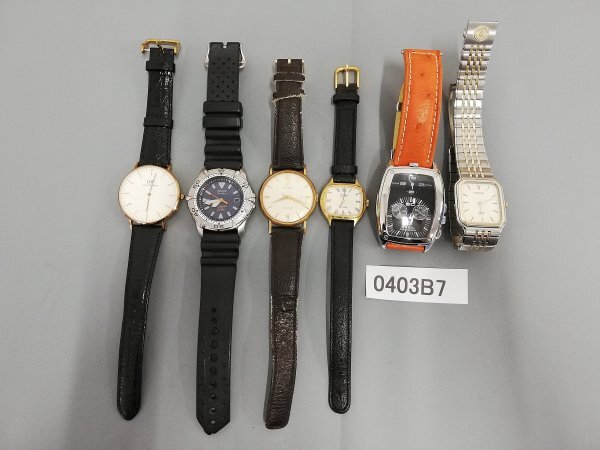 0403B7 ジャンク品 腕時計 おまとめ6点 DW CYMA など ※動作 0403B7 ジャンク品 腕時計 おまとめ6点 DW CYMA など ※動作