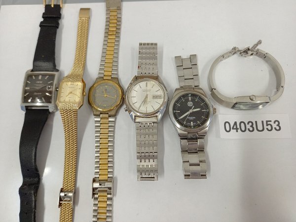 0403U53 腕時計 ジャンク品 おまとめ6点 CITIZENシチズン renoma 0403U53 腕時計 ジャンク品 おまとめ6点 CITIZENシチズン renoma