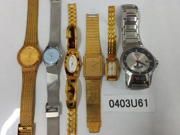 0403U61 腕時計 ジャンク品 おまとめ6点 SKAGEN LASSALE LUCIO 0403U61 腕時計 ジャンク品 おまとめ6点 SKAGEN LASSALE LUCIO