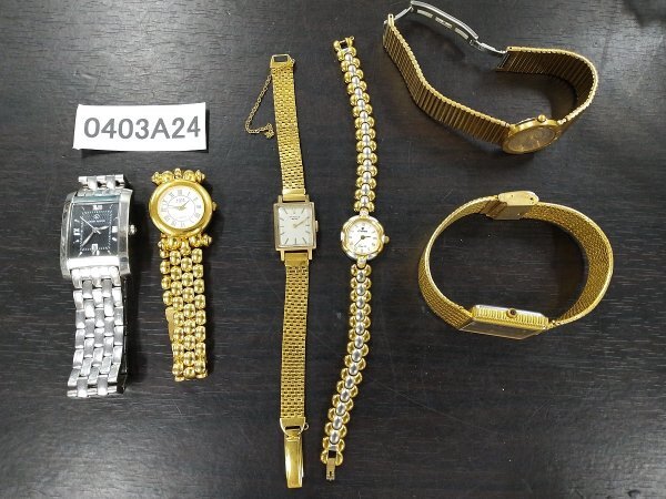 0403A24 腕時計 ジャンク品 おまとめ6点 CYMA QUARTZ など ※動作 0403A24 腕時計 ジャンク品 おまとめ6点 CYMA QUARTZ など ※動作