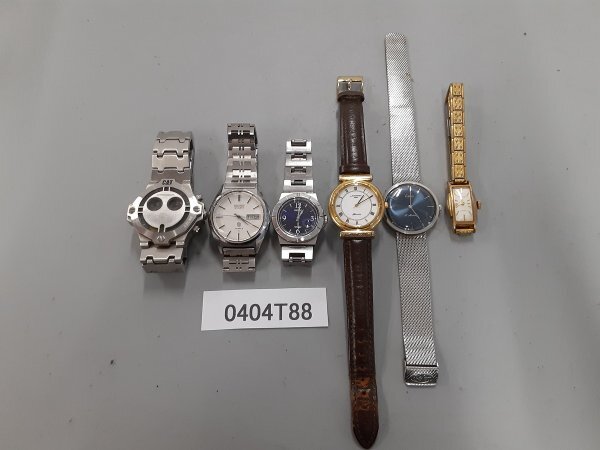0404T88 ジャンク品 腕時計 おまとめ6点 SEIKOセイコー LANCEL 0404T88 ジャンク品 腕時計 おまとめ6点 SEIKOセイコー LANCEL