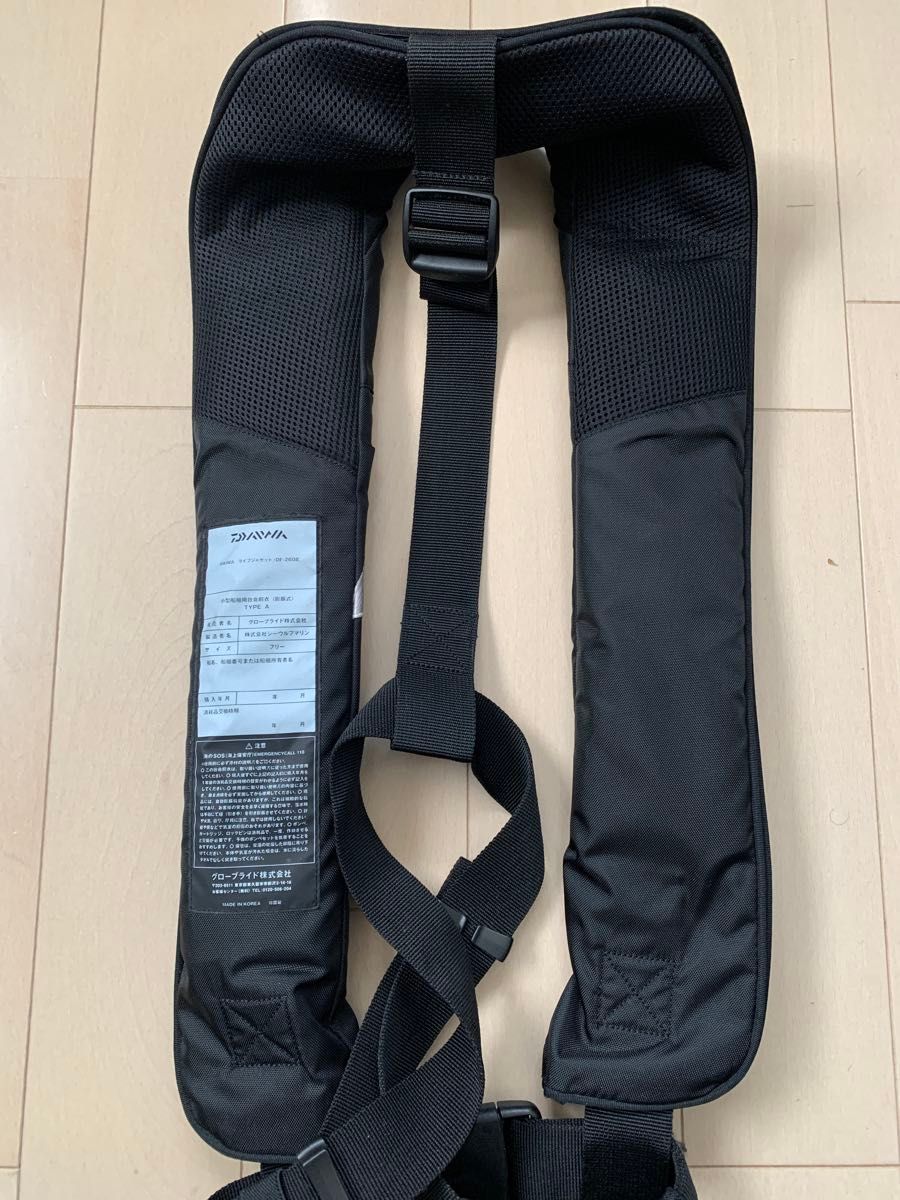 DAIWA ライフジャケット ブラック|Yahoo!フリマ(旧PayPayフリマ) DAIWA ライフジャケット ブラック|Yahoo!フリマ(旧PayPayフリマ)