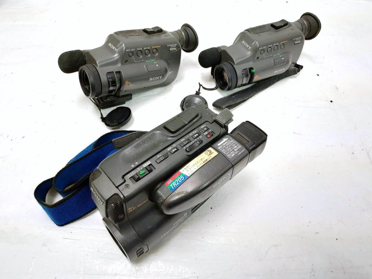 J225 動作未確認 SONY他 8mmビデオカメラ 21台セット CCD-TR105 J225 動作未確認 SONY他 8mmビデオカメラ 21台セット CCD-TR105