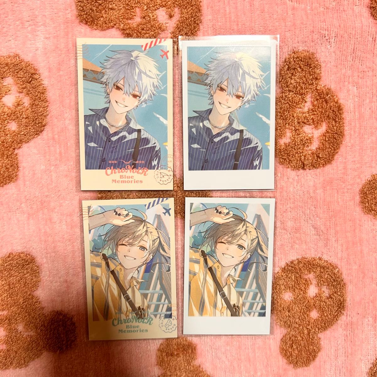 にじさんじ Blue Memories チェキ風カード 葛葉 叶 ChroNoiR にじさんじ Blue Memories チェキ風カード 葛葉 叶 ChroNoiR
