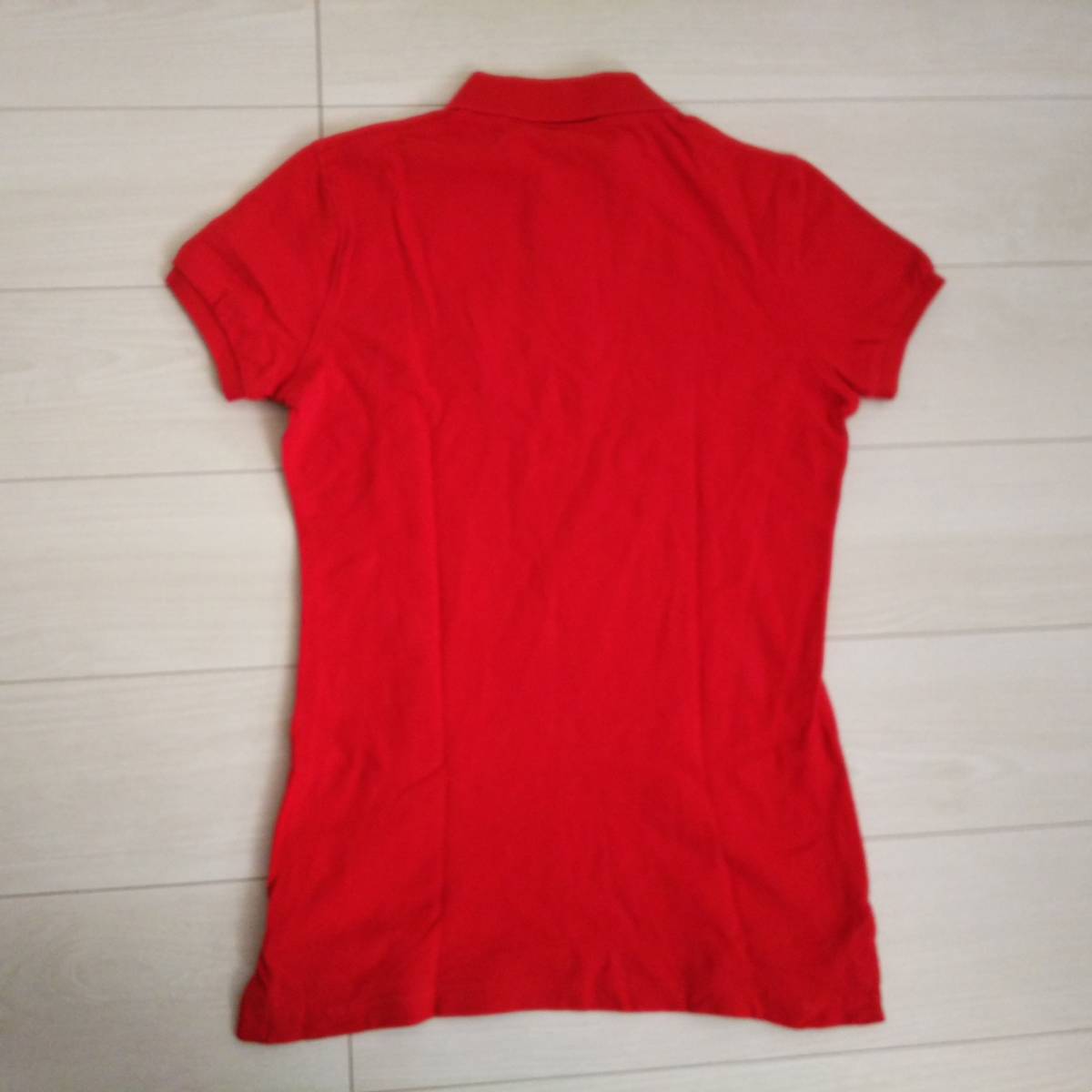 *BENETTON Benetton polo-shirt with short sleeves red M*