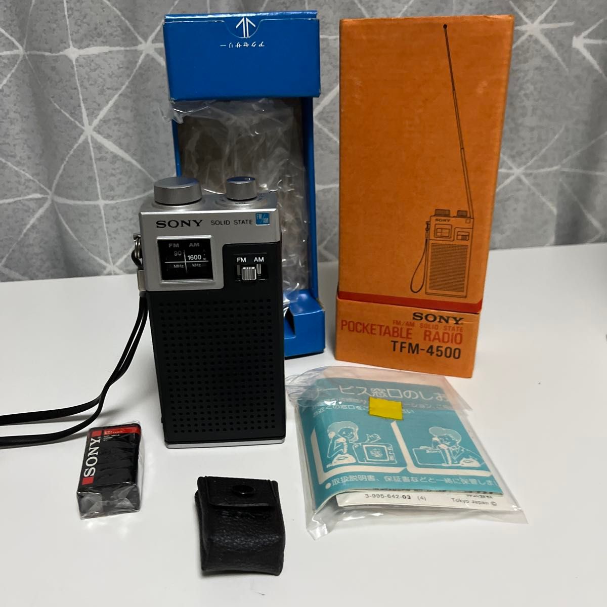 SONY ポケットラジオ TFM-4500 レトロ ラジオ|Yahoo!フリマ(旧 SONY ポケットラジオ TFM-4500 レトロ ラジオ|Yahoo!フリマ(旧