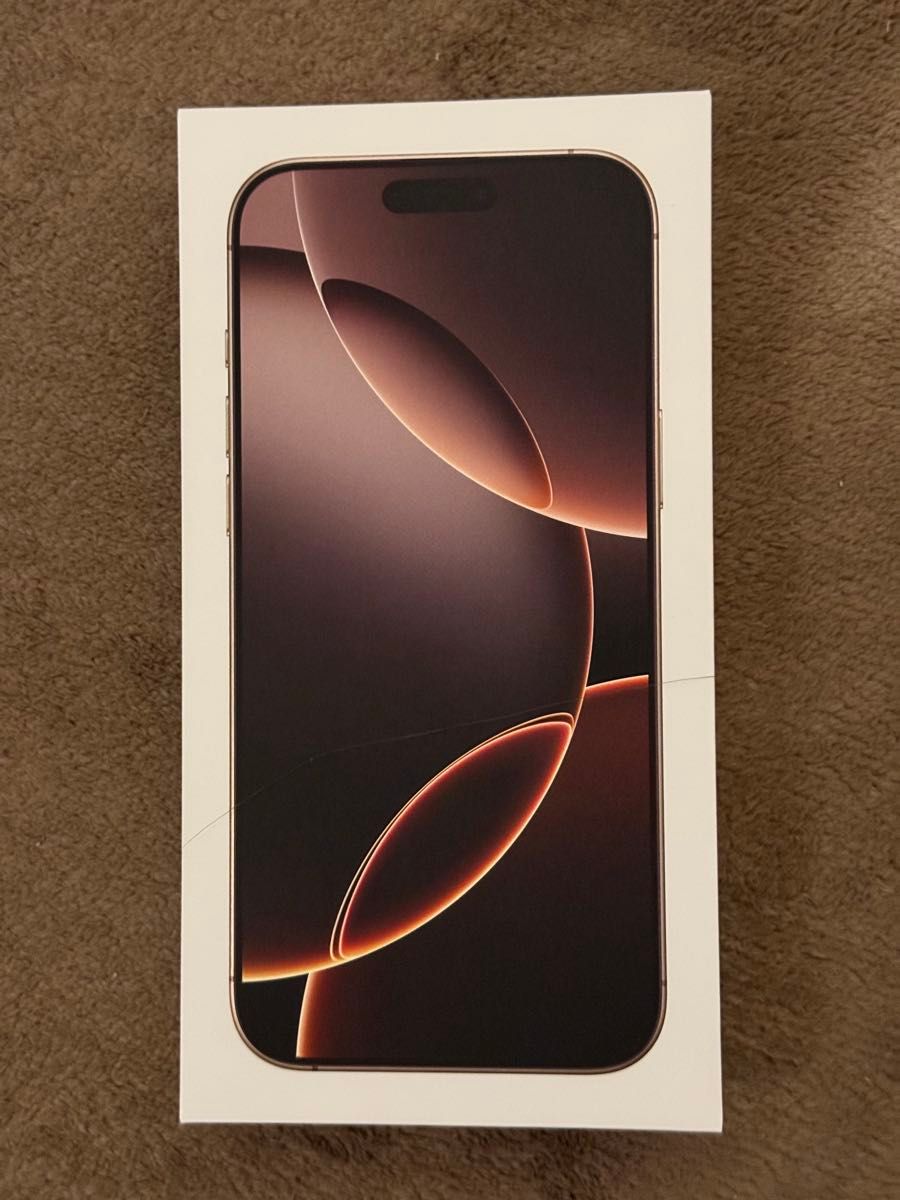 新品未開封】iPhone 16 pro max 256GB デザートチタニウム 国内 新品未開封】iPhone 16 pro max 256GB デザートチタニウム 国内