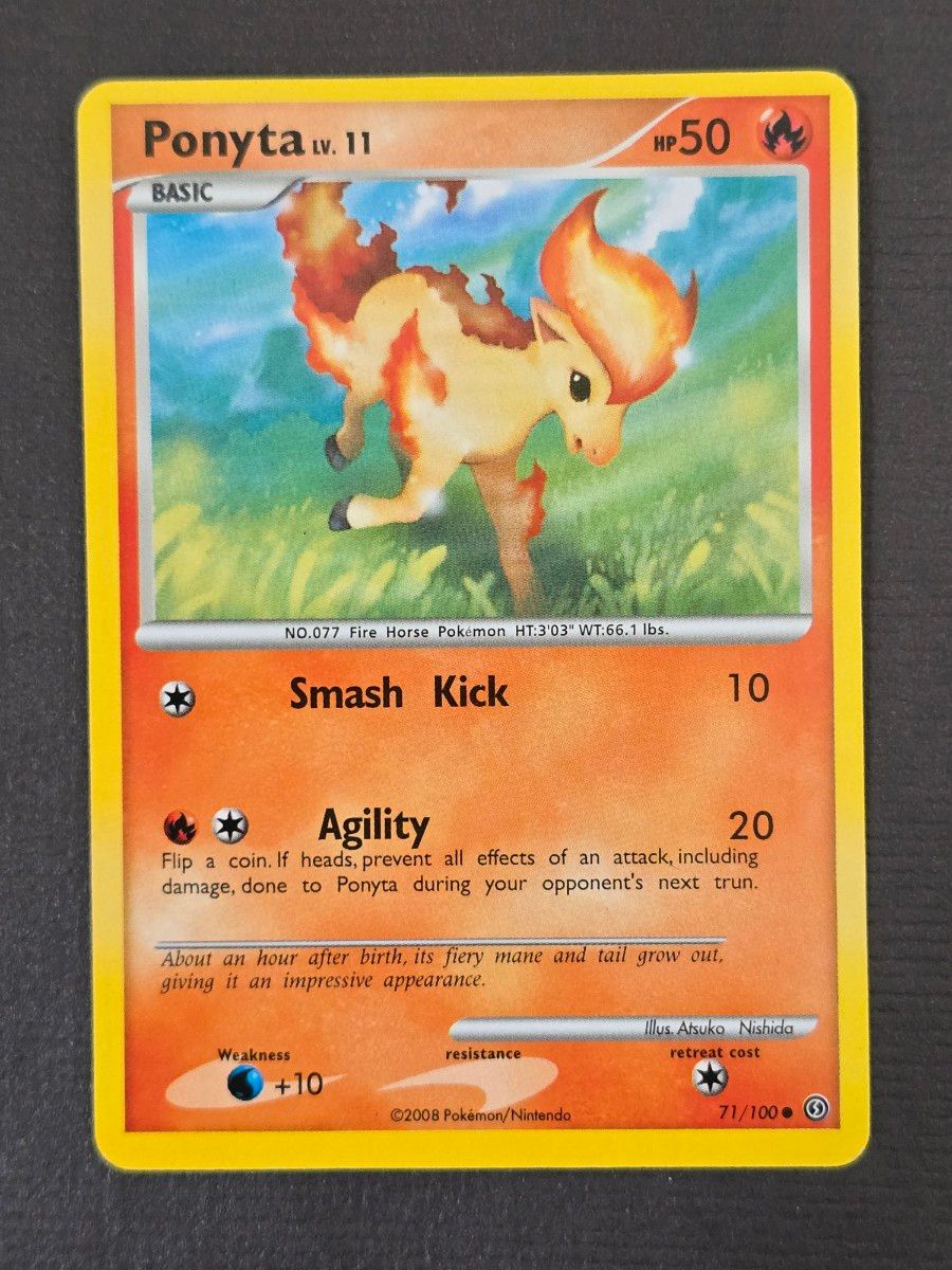 英語版 ポニータ Ponyta ギャロップ Rapidash 2008 ポケモン 英語版 ポニータ Ponyta ギャロップ Rapidash 2008 ポケモン