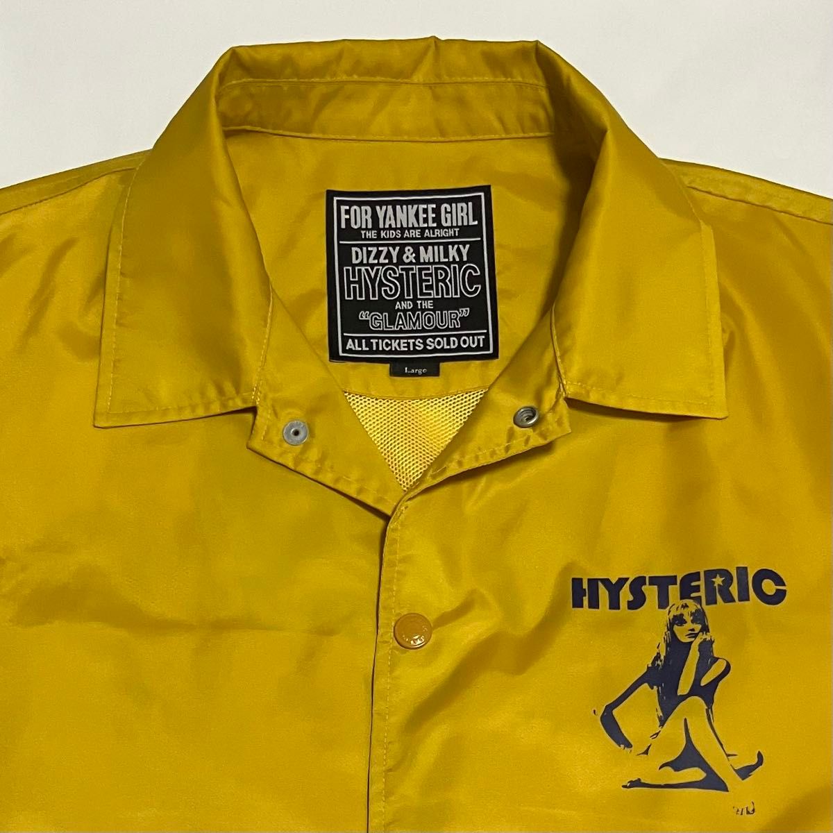 人気】HYSTERIC GLAMOUR ヒステリックグラマー コーチジャケット 人気】HYSTERIC GLAMOUR ヒステリックグラマー コーチジャケット