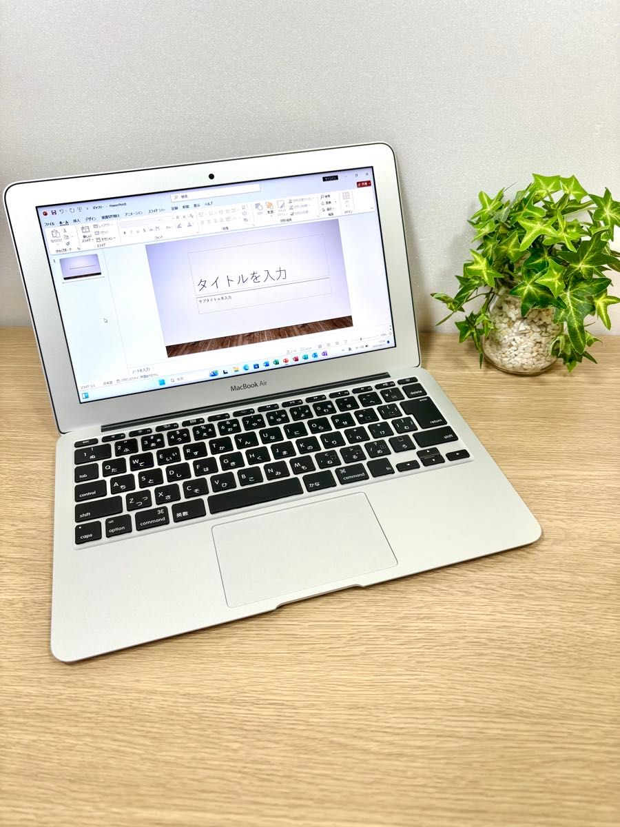 MacBook Air 11インチ Windows11 SSD512GB Office付き ノート MacBook Air 11インチ Windows11 SSD512GB Office付き ノート