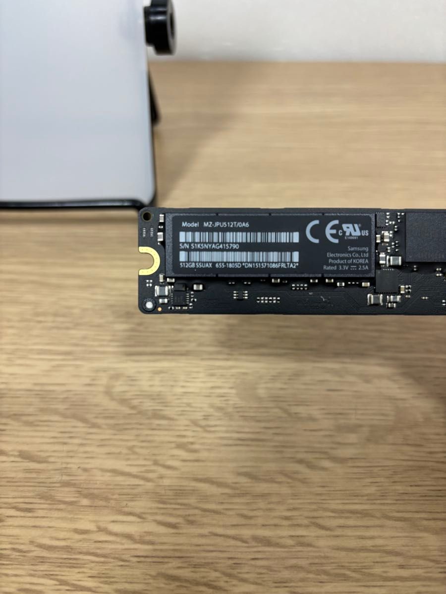 Apple純正 SSD 512GB PCI Express NVME MacBook Air Pro 04131 Apple純正 SSD 512GB PCI Express NVME MacBook Air Pro 04131