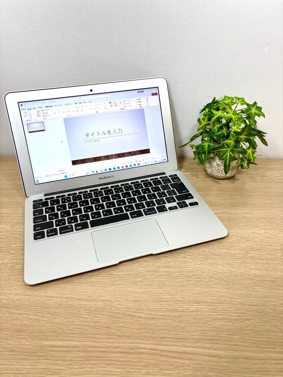 MacBook Air 11インチ Windows11Pro SSD Office付き Apple MacBook Air 11インチ Windows11Pro SSD Office付き Apple